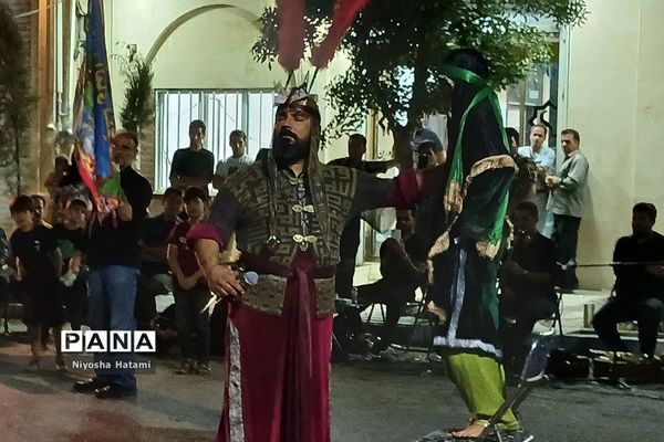 اجرای تعزیه‌خوانی در بهارستان‌دو