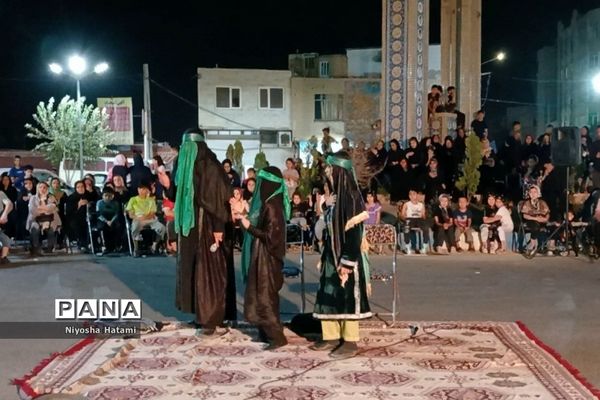 اجرای تعزیه‌خوانی در بهارستان‌دو