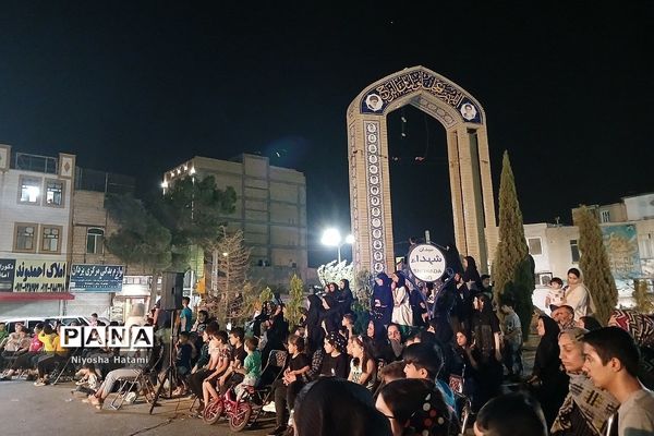 اجرای تعزیه‌خوانی در بهارستان‌دو