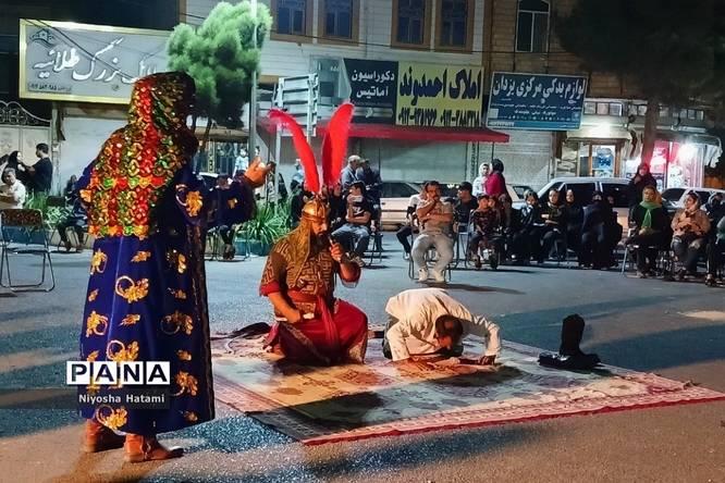 اجرای تعزیهخوانی در بهارستاندو
