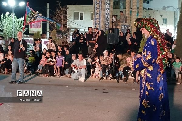 اجرای تعزیه‌خوانی در بهارستان‌دو