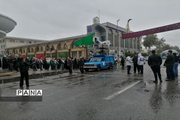 مراسم دسته‌روی به مناسبت سالروز شهادت امام رضا(ع) در قائمشهر