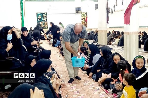 مراسم عزاداری شهادت امام رضا(ع) در روستای تیرستاق بخش بلده در شهرستان نور