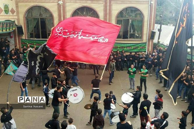 مراسم عزاداری شهادت امام رضا(ع) در روستای تیرستاق بخش بلده در شهرستان نور