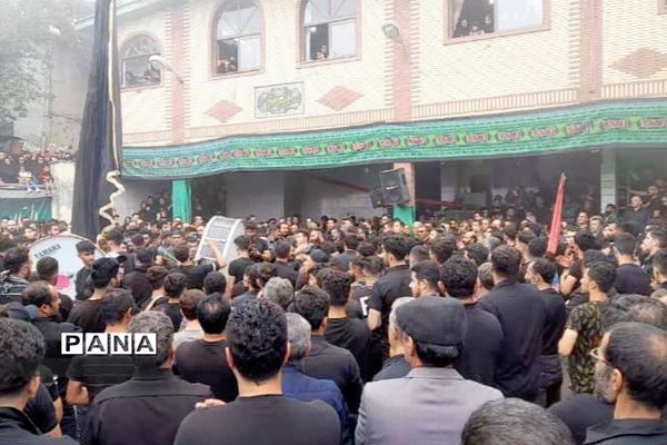مراسم عزاداری شهادت امام رضا(ع) در روستای تیرستاق بخش بلده در شهرستان نور