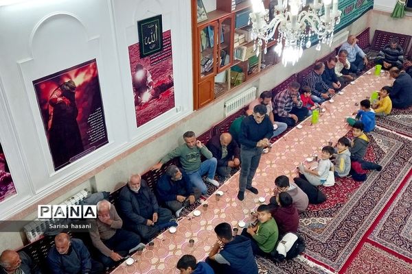 مراسم عزاداری شهادت امام رضا(ع) در روستای تیرستاق بخش بلده در شهرستان نور