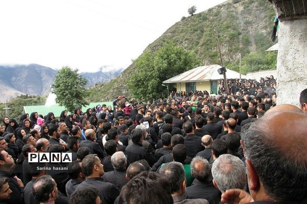 مراسم عزاداری شهادت امام رضا(ع) در روستای تیرستاق بخش بلده در شهرستان نور