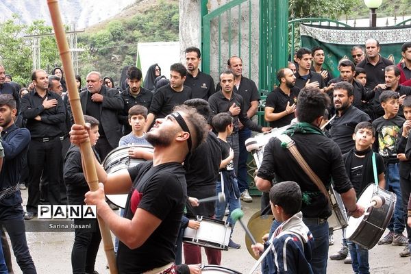 مراسم عزاداری شهادت امام رضا(ع) در روستای تیرستاق بخش بلده در شهرستان نور
