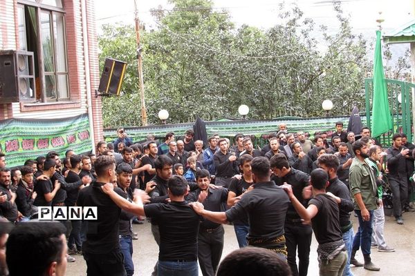 مراسم عزاداری شهادت امام رضا(ع) در روستای تیرستاق بخش بلده در شهرستان نور