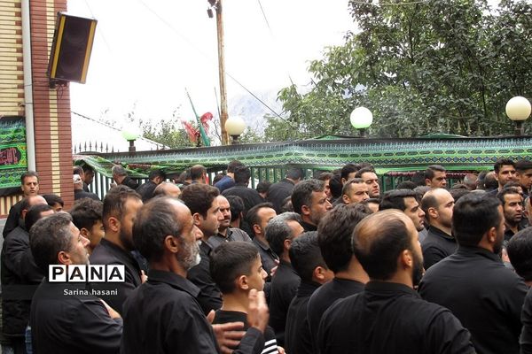 مراسم عزاداری شهادت امام رضا(ع) در روستای تیرستاق بخش بلده در شهرستان نور