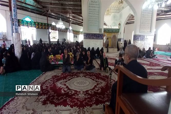برگزاری مراسم عزاداری شهادت امام رضا (ع) در امامزاده سید محمد کاشمر