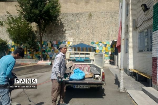 آخرین روزهای پروژه مهر۱۴۰۲ در دبستان شهید سجادیان رودهن