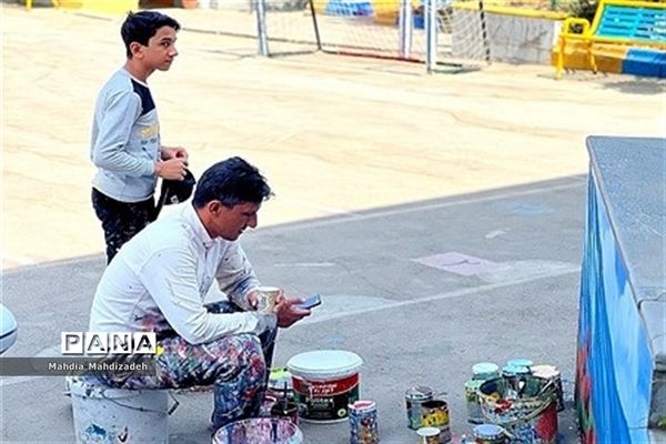 اتمام پروژه مهر در دبیرستان آرمینه مصلی نژاد ناحیه ۶ مشهد