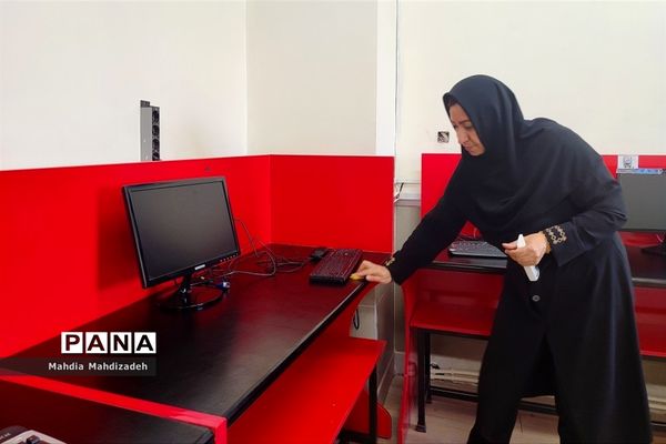 اتمام پروژه مهر در دبیرستان آرمینه مصلی نژاد ناحیه ۶ مشهد