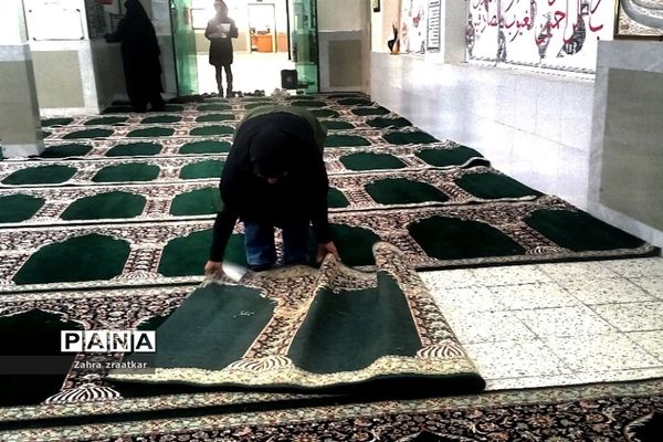 اتمام پروژه مهر در دبیرستان مهشید مصلی‌نژاد ناحیه ۷ مشهد