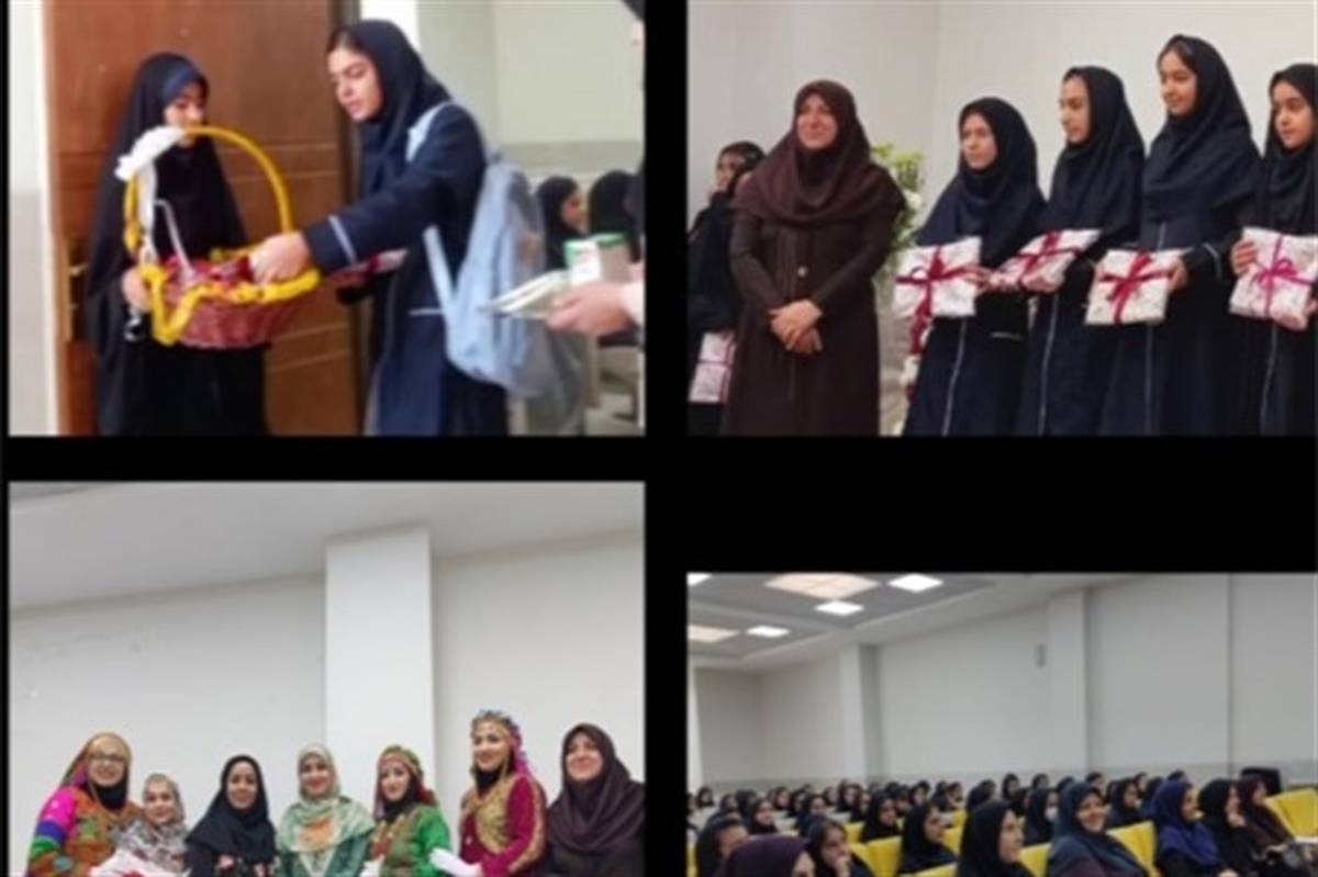 برگزاری جشن جوانه‌ها در دبیرستان رحمت آئین آموزش و پرورش ناحیه ۲ اصفهان/فیلم 