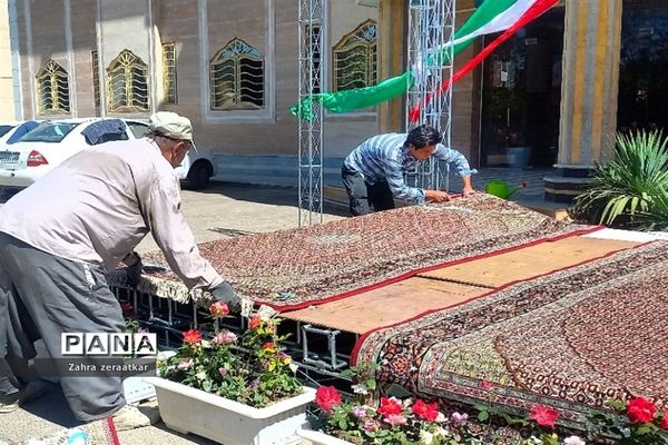 روز سوم آماده سازی هنرستان فاطمه زهرا ناحیه یک برای نواختن زنگ مهر