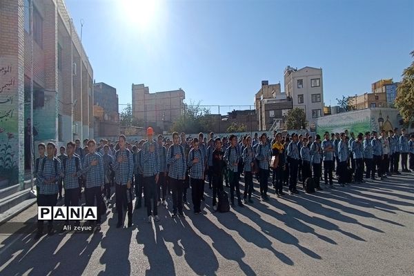 شروع ماه مهر در مدرسه شاهد حضرت مهدی (عج)