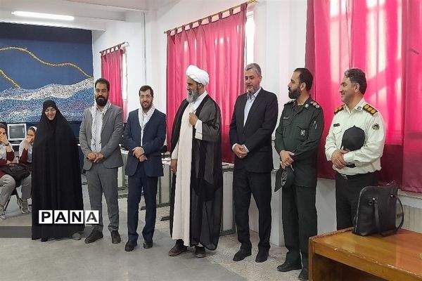 آیین بازگشایی مدارس ملارد در هنرستان کار و دانش نور