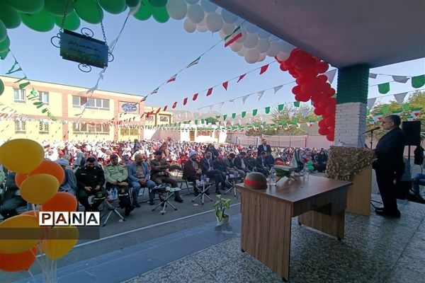 آغاز سال تحصیلی جدید با شعار «مهر مهدوی » در دبستان دخترانه شهید رسمتی  شهرستان‌قدس