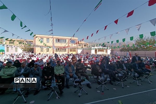 آغاز سال تحصیلی جدید با شعار «مهر مهدوی » در دبستان دخترانه شهید رسمتی  شهرستان‌قدس