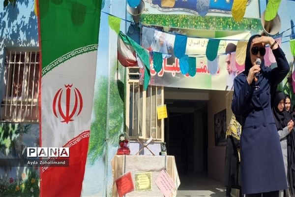 آیین بازگشایی مدارس در دبیرستان هاجر شهرستان رباط‌کریم