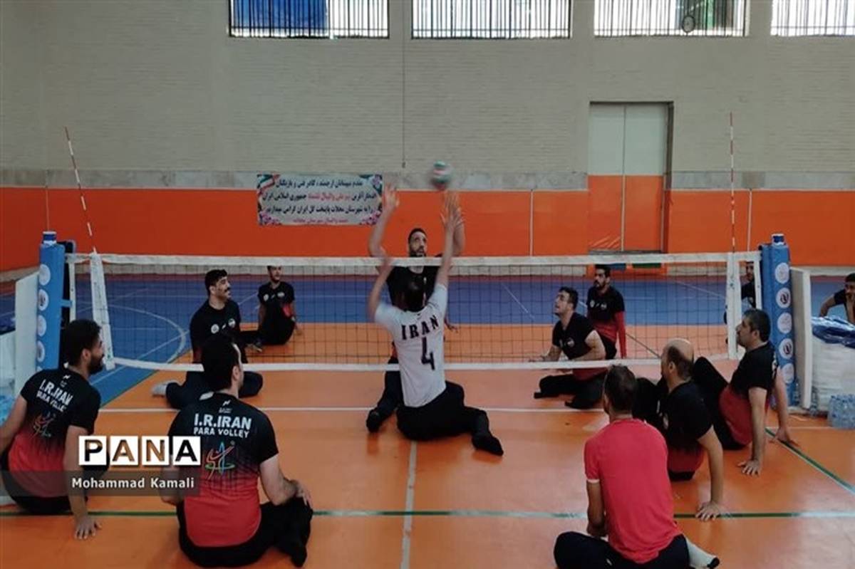 آغاز اردوی مشترک مردان و زنان‌ والیبال نشسته ‌ایران و روسیه در محلات