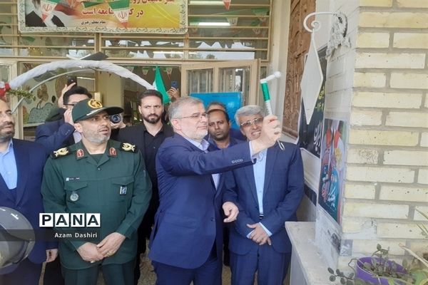 برگزاری آیین بازگشایی مدارس در البرز