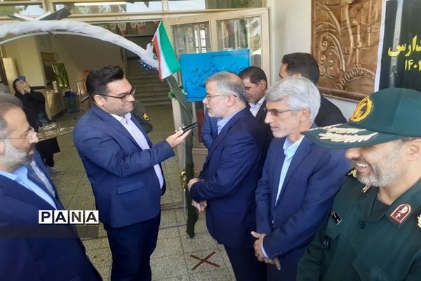 برگزاری آیین بازگشایی مدارس در البرز