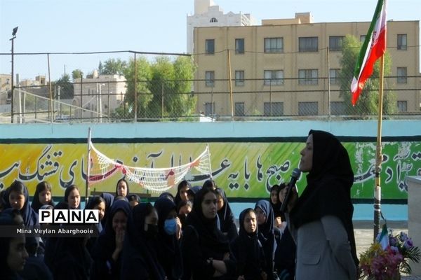 آیین بازگشایی مدارس در آموزشگاه علامه مجلسی شهرستان پیشوا