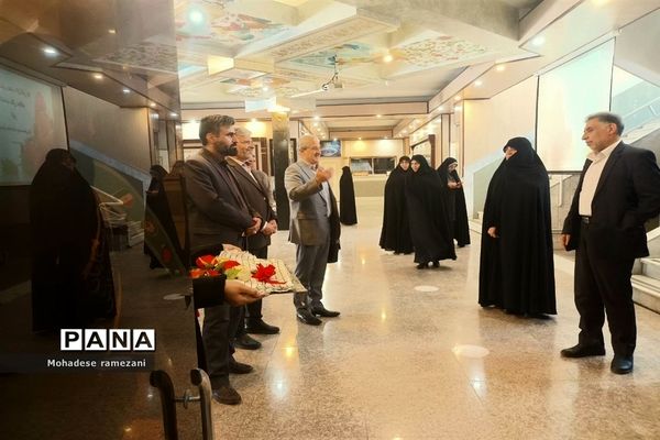 افتتاحیه سالن مطالعه دبیرستان مهشید مصلی نژاد ناحیه ۶ مشهد