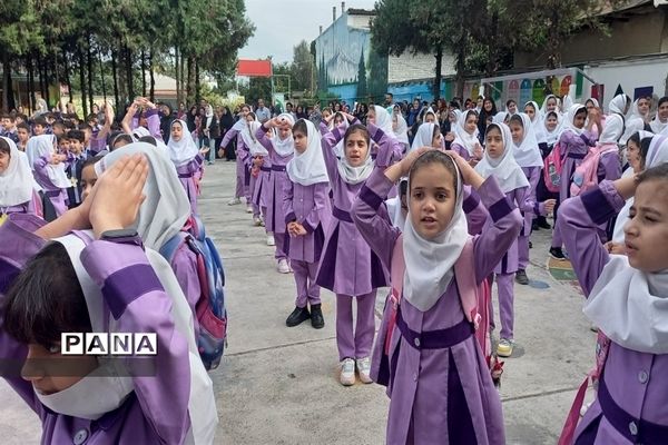 بوی ماه مهر در دبستان نظام الملک قائمشهر