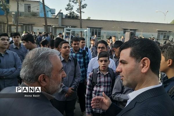 مراسم بازگشایی مدرسه دبیرستان پسرانه ماندگار شهید‌مدرس در ناحیه ۲ شهرری