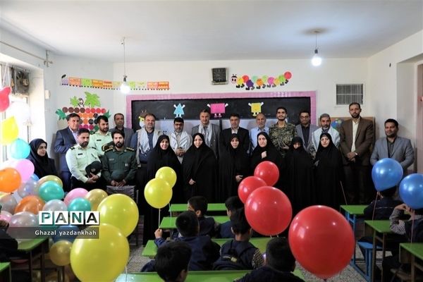 مراسم بازگشایی مدارس در منطقه تبادکان