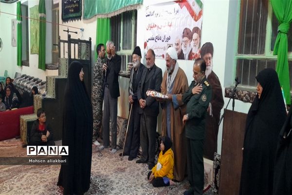 مراسم شب شهادت امام حسن عسکری (ع) و بزرگداشت هفته دفاع مقدس