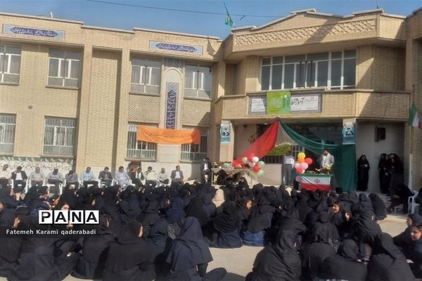 آیین بازگشایی مدارس در قادرآباد