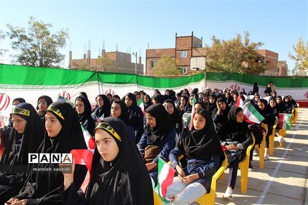 یکصدا ایران زنگ مهر، مقاومت و ایثار دبیرستان شهدای غزه شهرستان بجنورد
