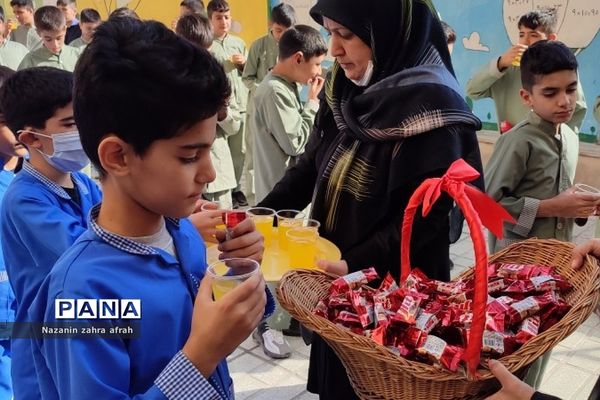 جشن امامت حضرت مهدی(ع) در دبستان هموطن 2 رودهن