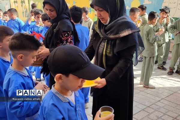 جشن امامت حضرت مهدی(ع) در دبستان هموطن 2 رودهن