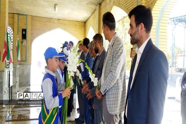 میثاق با شهدا در هفته دفاع مقدس در شهرستان گلپایگان