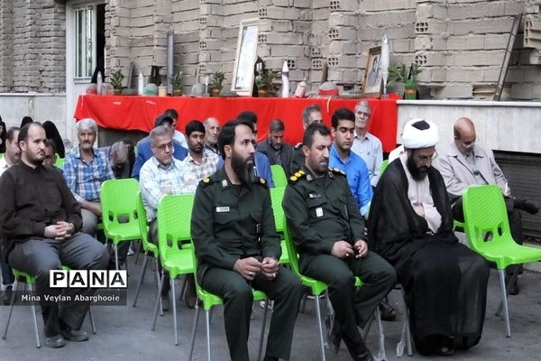 مراسم یادبود شهدای دفاع مقدس با عنوان «آبروی محله‌ها» در شهرستان پیشوا