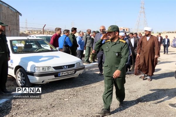 رزمایش فرهنگی رهروان شهدا در شهرستان اردکان