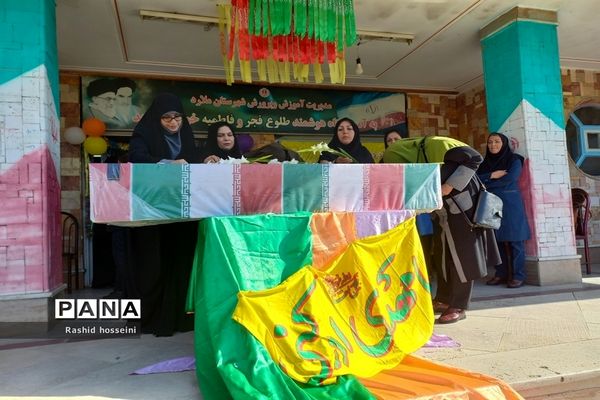 استقبال از شهید گمنام در مدارس ملارد