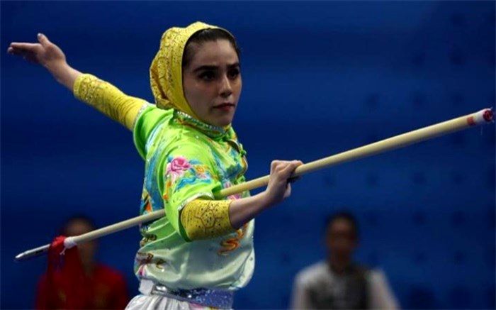 اولین مدال ووشو ایران نقره‌ای شد‌