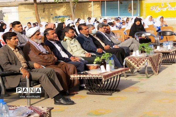 برگزاری جشن عاطفه‌ها در دبستان شاهد فاطمه الزهرا شهرستان بجنورد