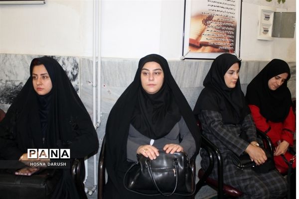 نواختن زنگ نماز در دبیرستان دخترانه نابینایان تقوا