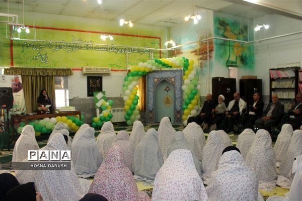 نواختن زنگ نماز در دبیرستان دخترانه نابینایان تقوا