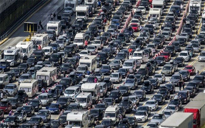ترافیک سنگین در  آزادراه ساوه - تهران و آزادراه قزوین - کرج