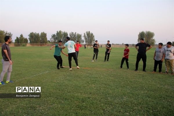 جشنواره ملی بازی‌های بومی محلی، آیینی و اقوام  جام پرچم  آقایان در بخش چغادک بوشهر