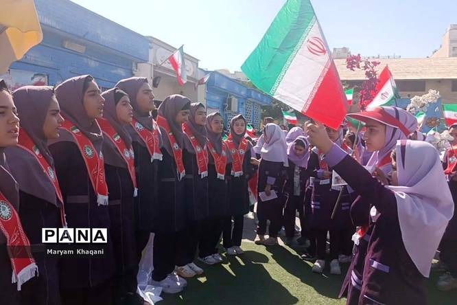 جشن عاطفهها در دبستان پوشینه بافت ایران ناحیه ۳ شیراز